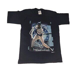 vintage youth XL KEN GRIFFEY Jr. SEATTLE MARINERS PRO PLAYER 1996 T SHIRT tee